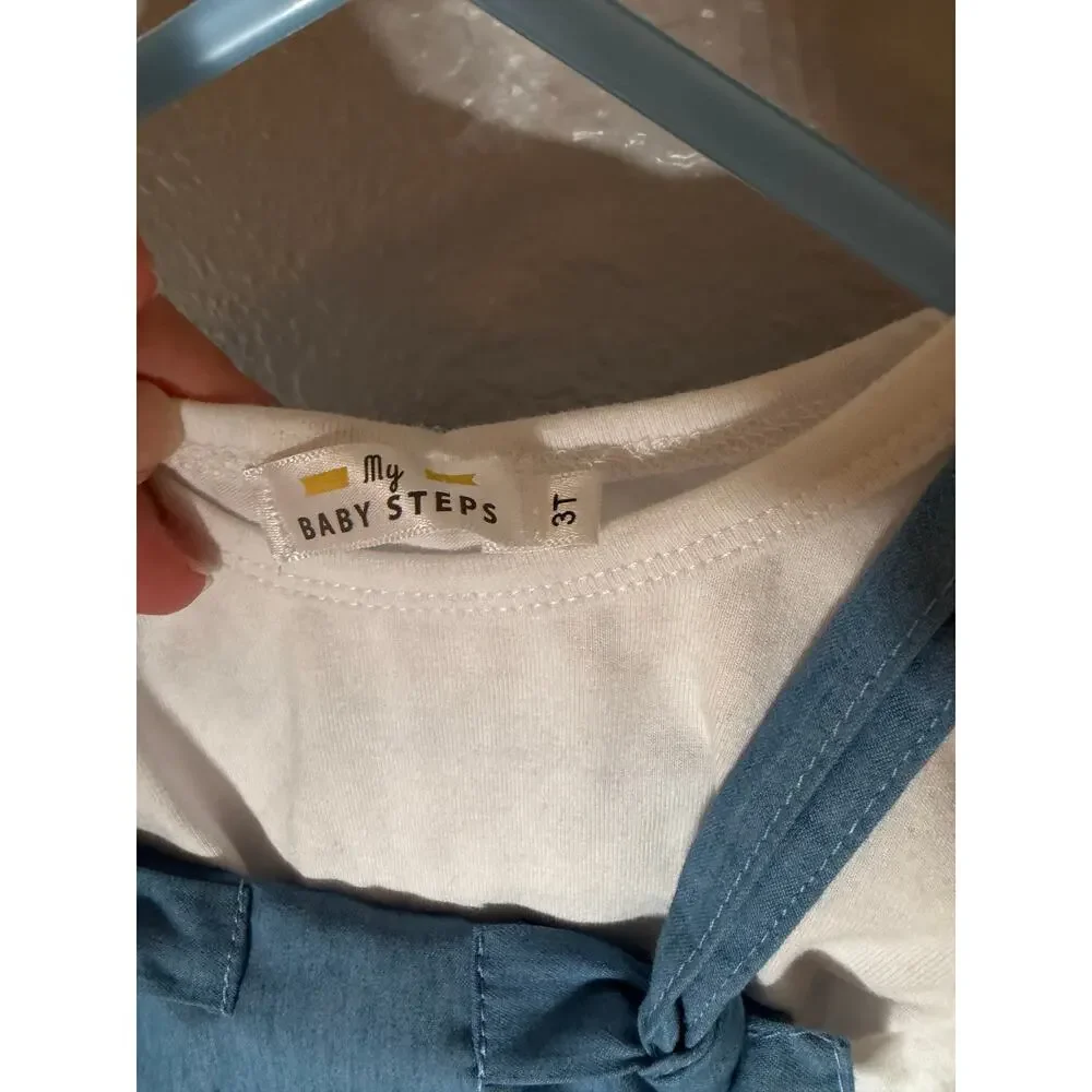 NWT AND NWOT Boutique Dresses Toddler Girls size 3t Blue Preppy Style